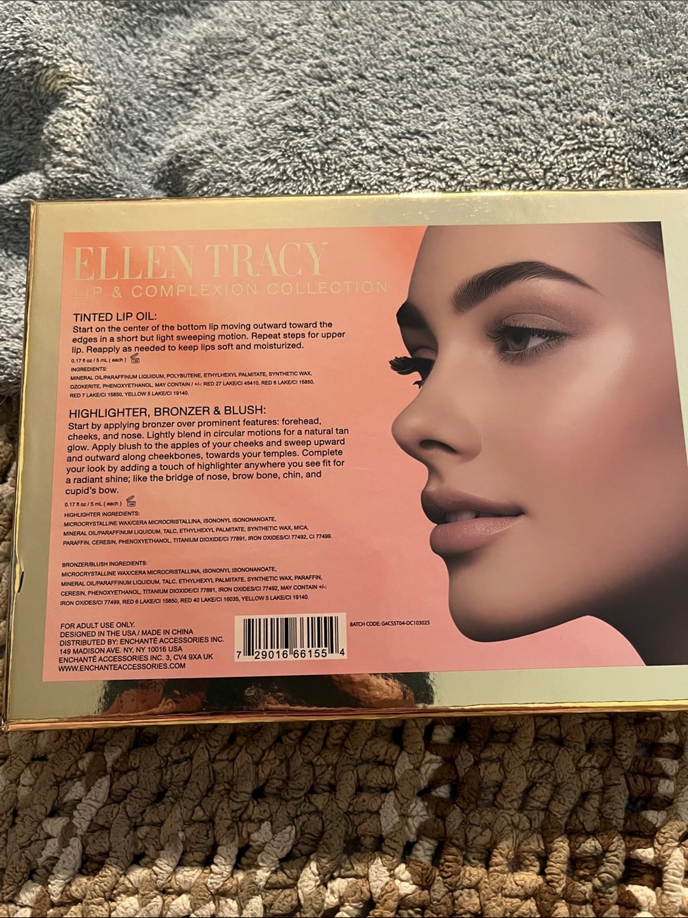 NIB Ellen Tracy Lip & Complexion Collection — Pink and Rose Shades - Picture 3 of 4